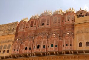 India. Jaipur. Hawa Mahal