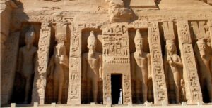 Egipto. Abu Simbel. Templo Nefertari