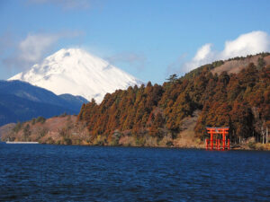 Japon. Mt Fuji y Lago Ashi